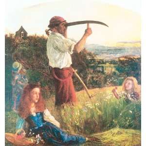 Hand Made Oil Reproduction   Arthur Hughes   32 x 34 inches   The 