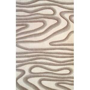   Beige 7 6 x 9 6 100% Wool Hand Tufted Ashcroft Furniture & Decor
