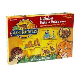    Land Before Time Littlefoot Make A Match Game Toys & Games