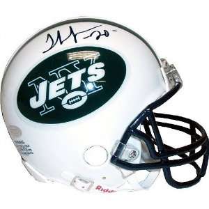   Thomas Jones New York Jets Autographed Mini Helmet