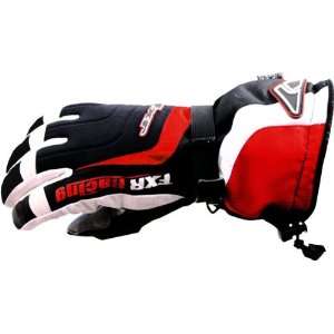  FXR Racing Red/White Backshift Gloves