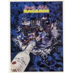   1997 Just Add Bacardi Rum Party Club Print Ad (51250)