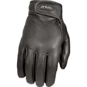 Fly Racing Rumble Leather Gloves   Thin, Black, Size 3XL 