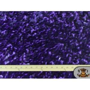  Sequin Fish Scale Taffeta Purple Fabric / 62 Wide / Sold 