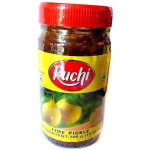 Ruchi Lime Pickle   300g  Grocery & Gourmet Food