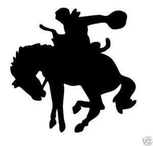 RODEO COWBOY HORSE logo decal sticker car truck window  