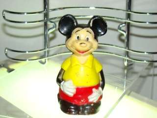 RARE Mickey Mouse Figurine MARX Toys Hong Kong Walt Disney Productions 