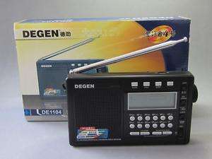 DEGEN DE1104 FM、MW、SW Dual Conversion PLL Digital Radio  