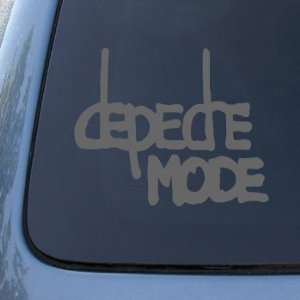 DEPECHE MODE   Vinyl Car Decal Sticker #A1593  Vinyl Color Silver