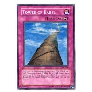   of Babel / Single YuGiOh Card in Protective Sleeve Toys & Games