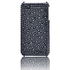  ECGADGETS Black Rhinestone Bling Hard Case Cover For AT&T 
