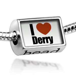 Beads I Love Derry region Derry, Northern Ireland   Pandora Charm 