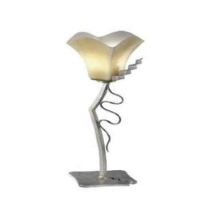 Zaneen Z6335WSI Rovigo   One Light Table Lamp, Weathered Silver Finish 