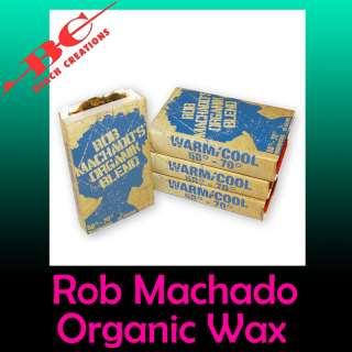 Bubble Gum Rob Machado Natural Surfboard Wax Cool Warm  