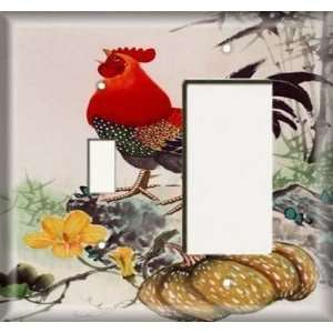  Switch / Rocker Plate   Rooster Crow
