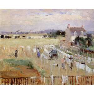 Hand Made Oil Reproduction   Berthe Morisot   24 x 20 inches   Hanging 