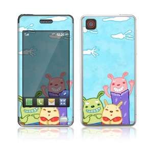  LG Pop (GD510) Decal Skin   Our Smiles 