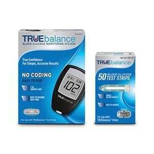 True Balance Diabetes Meter Kit Combo (Meter Kit and Truebalance Test 
