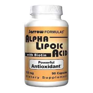  Jarrow FormulasÂ® Alpha Lipoic Acid with Biotin Health 