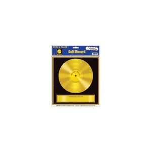  Rock & Roll Gold Record Cling