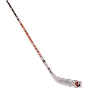  Mike Bossy Signed Stick   Clear Acrylic In Blue Sports 