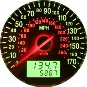  Digital Speedometer Art   Fridge Magnet   Fibreglass 
