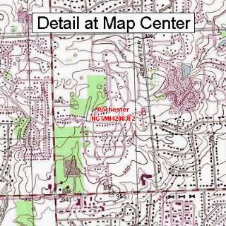   Map   Rochester, Michigan (Folded/Waterproof)