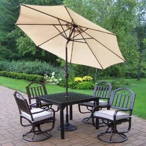   Rochester Deluxe Patio Dining Set   Seats 4 Patio, Lawn & Garden