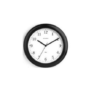  Chaney Acurite 13102 Braden Wall Clock in Black, 10