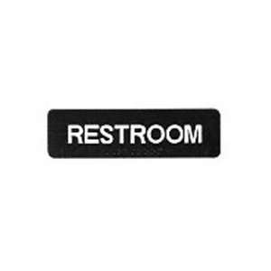  Black Restroom With Braille