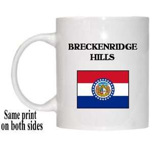  US State Flag   BRECKENRIDGE HILLS, Missouri (MO) Mug 