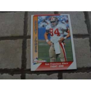  1991 Pacific Brent Jones #462 San Francisco 49ers Football 