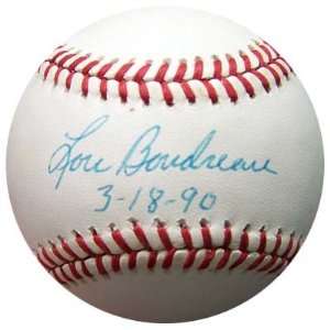  Lou Boudreau Autographed Ball   3 18 90 NL PSA DNA #H68551 
