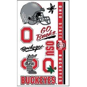 Ohio State Buckeyes Tattoo Sheet *SALE*