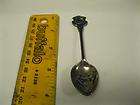VINTAGE WAPW SILVERPLATED LLANGOLLEN ENGLAND SPOON   CREST OF ARMS ON 