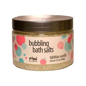  Primal Elements Tahitian Vanilla Bubbling Bath Salts 12 Oz 