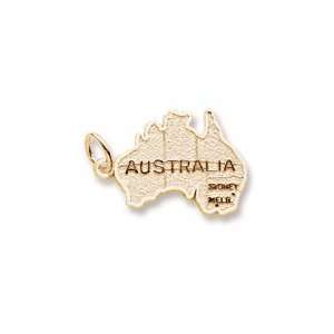  Australia Charm in Yellow Gold Jewelry