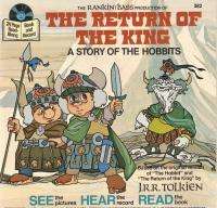 Vintage Return of the King Hobbits Book and Read  