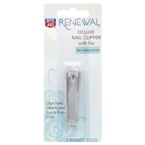 Rite Aid, Renewal,Nail Clipper, Deluxe, with File