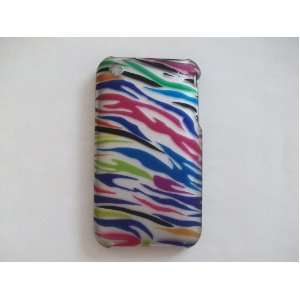 iPhone 3G/3GS Colorful Zebra stripe Hard Phone Case Protector Cover 