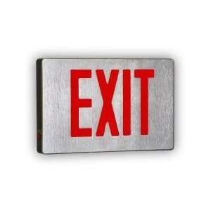  Red Letter Housing Exit Sign Self Diagnostic