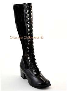 PLEASER 2 High Heel Knee High Gogo Costume Boots Shoes 885487314143 