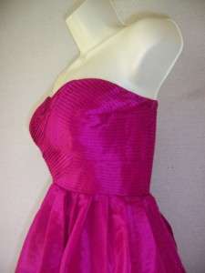 Jessica Simpson Hot Pink Strapless Cocktail Dress 6 NWT  
