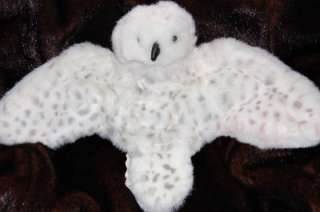 New Folktails Folkmanis Plush Large Snowy Owl Hand Puppet NWT  