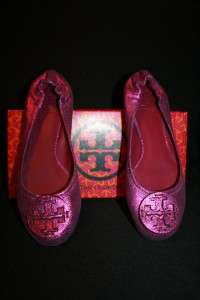 NEW AUTH TORY BURCH POWDER PINK SUEDE REVA SHOES FLATS 11 41 SALE FAST 