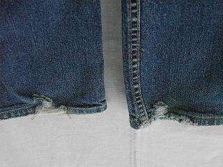 LEVIS 517 Womens Slim Fit Boot Cut Blue Jeans 13 34/30  