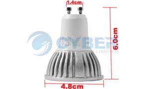 3W GU10 High Power Focus LED Dimmable Warm White Spot Lamp Light Bulb 