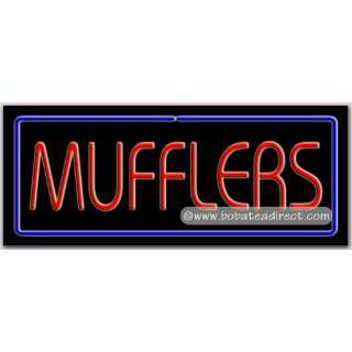 Mufflers Neon Sign (13H x 32L x 3D)  Grocery & Gourmet 