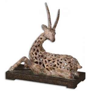   , Antelope by Uttermost   Heavily Antiqued (19343)