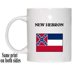  US State Flag   NEW HEBRON, Mississippi (MS) Mug 